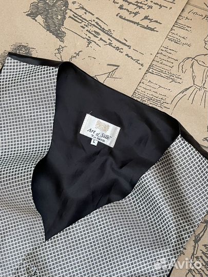 Жилет из 100% шелка мужской made in UK