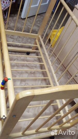 Детская кроватка 120х60 для новорожденных