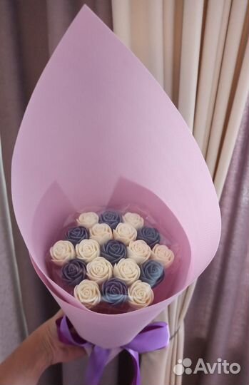 Шоколадный букет 11 роз