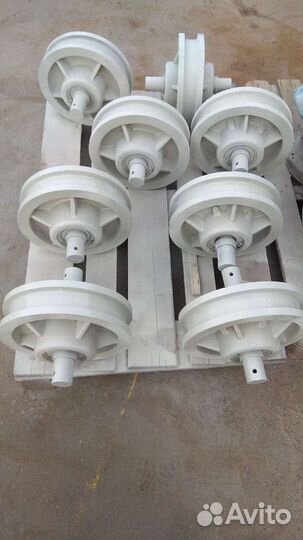 Колесо для грузовой тележки 300/40