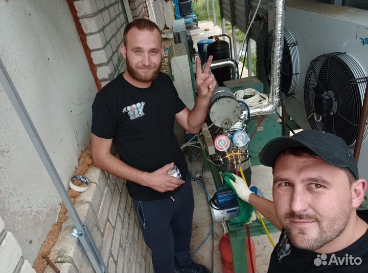 Ремонт сплит систем, чистка, заправка сплит систем