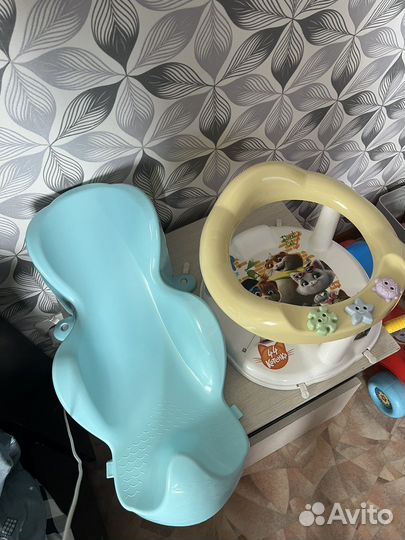 Горка для купания + сидение