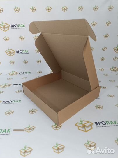 Коробка самосборная 27x27x6.Коробки оптом