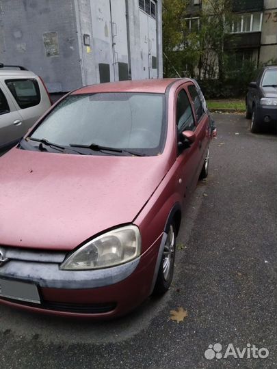 Opel Corsa 1.2 AMT, 2001, битый, 208 637 км