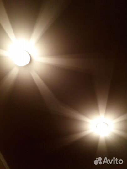 Точечные потолочные светильники