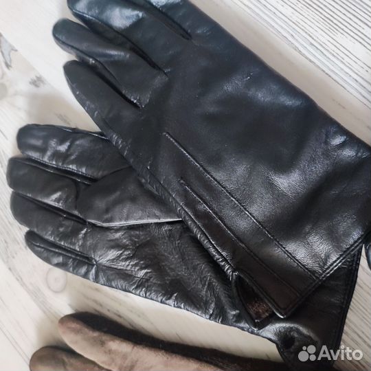 Мужские кожаные перчатки