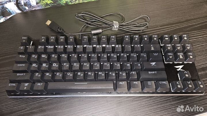 Клавиатура Zet Gaming Blade PRO ZG-FL-B87Red-PBT-B