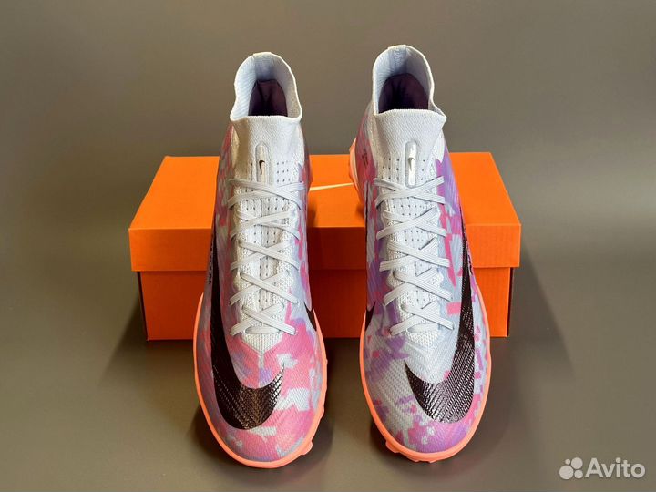 Бутсы сороконожки Nike Air Zoom Mercurial Vapor- X