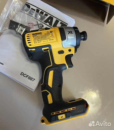 Шуруповерт dewalt импакт DCF887N