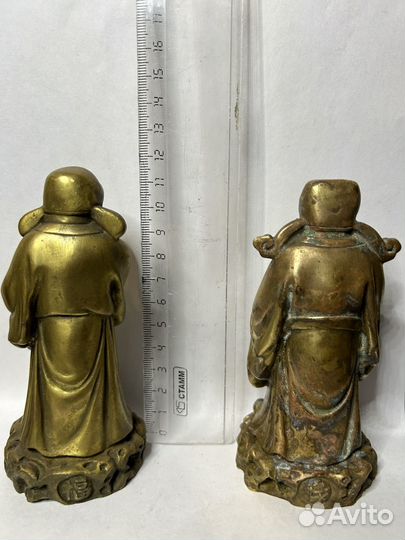 Статуэтка из бронзы и латуни