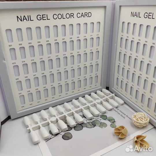 Набор для выкраски гель-лака (палитра-книжка)
