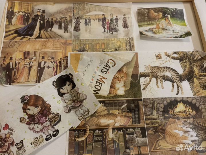 Салфетки и картинки