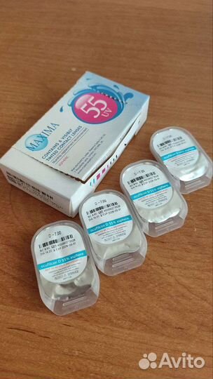 Гидрогелевые контактные линзы Maxima 55uv