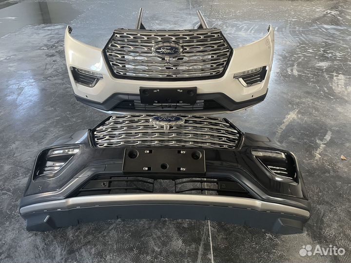 Бампер передний Ford Explorer 2019-2023 в сборе