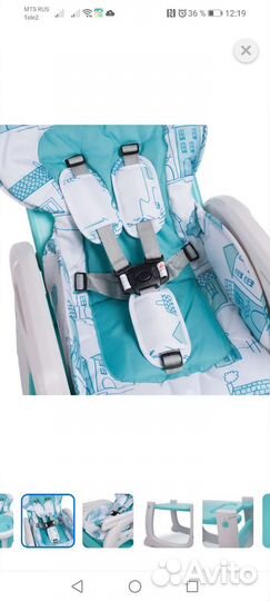 Стульчик для кормления babyton трансформер