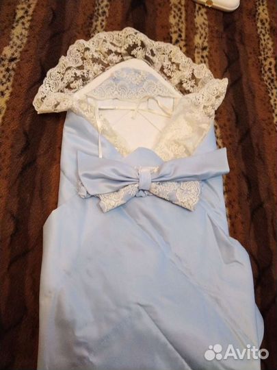 Конверт на выписку для мальчика летний