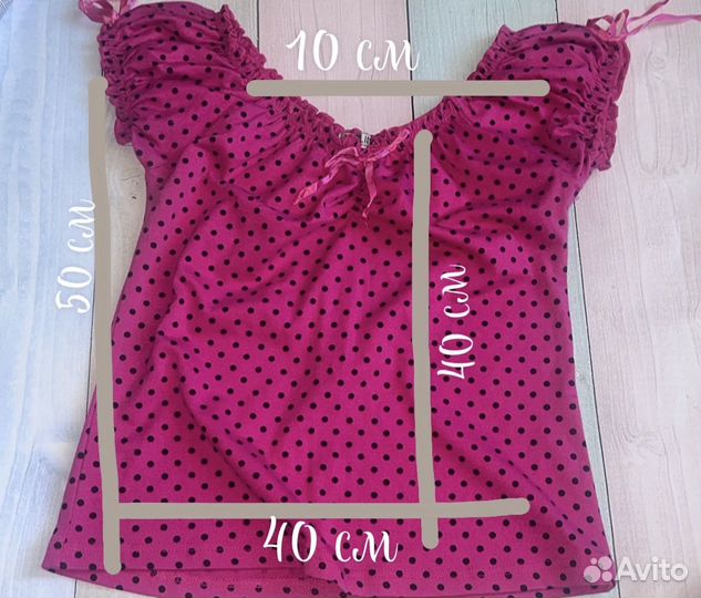 Кофта в горошек