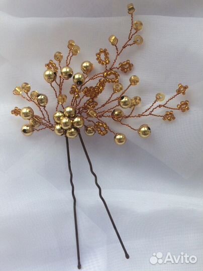 Бутоньерки, украшения для волос и др