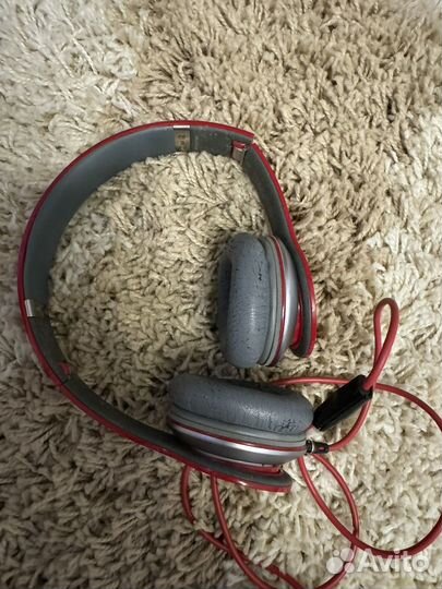 Monster beats solo red