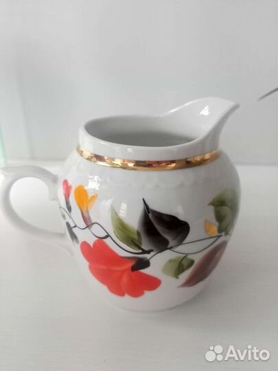 Молочник сливочник фарфор