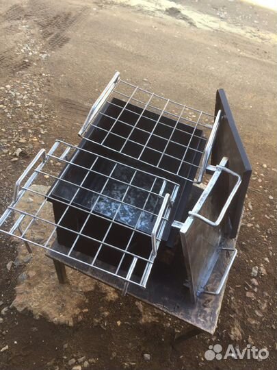 Коптилка горячего копчения