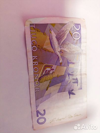 20 крон купюра