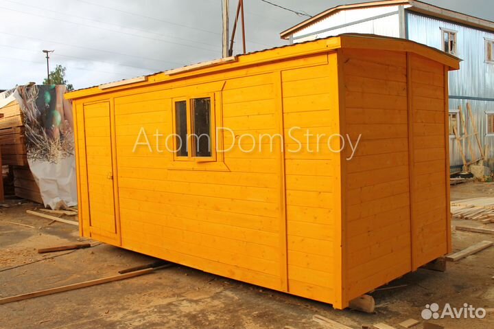 Деревянные бытовки с доставкой