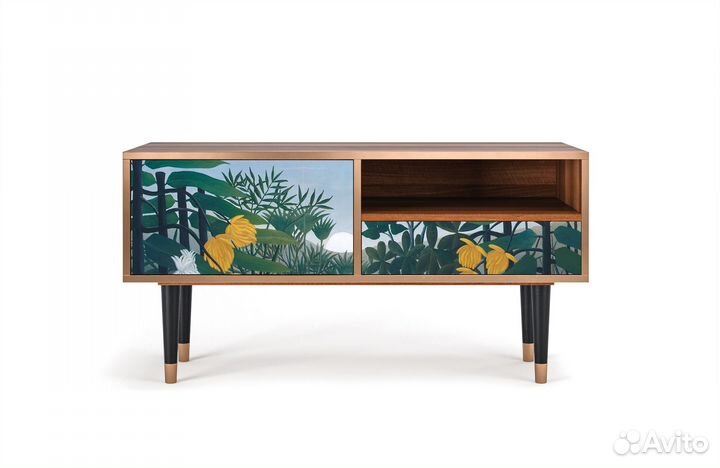 Тв-тумба T3 - Орех - The Repast of the Lion