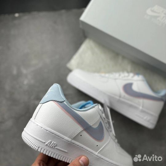 Кроссовки nike AIR force натуральная кожа 37-41