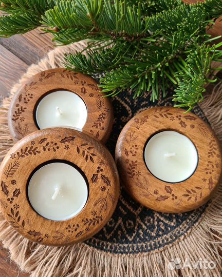 Новогодняя свеча