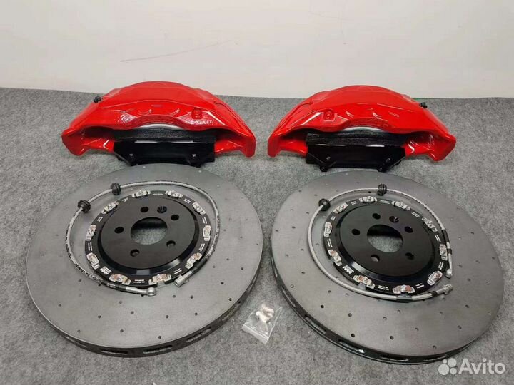 Комплект карбон керамика akebono 10 pot оригина