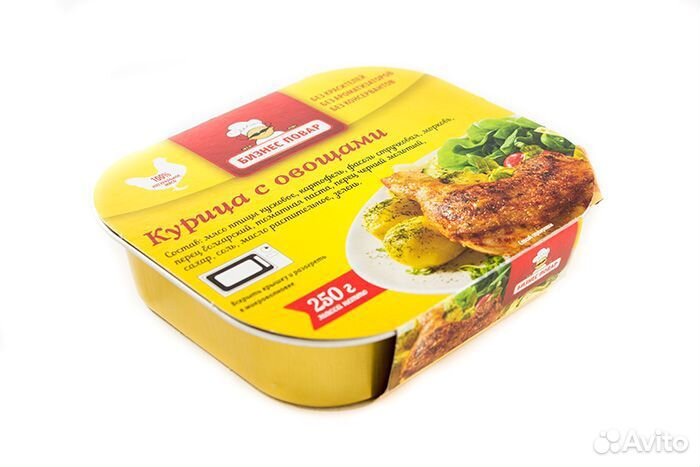 Курица с овощами 250гр