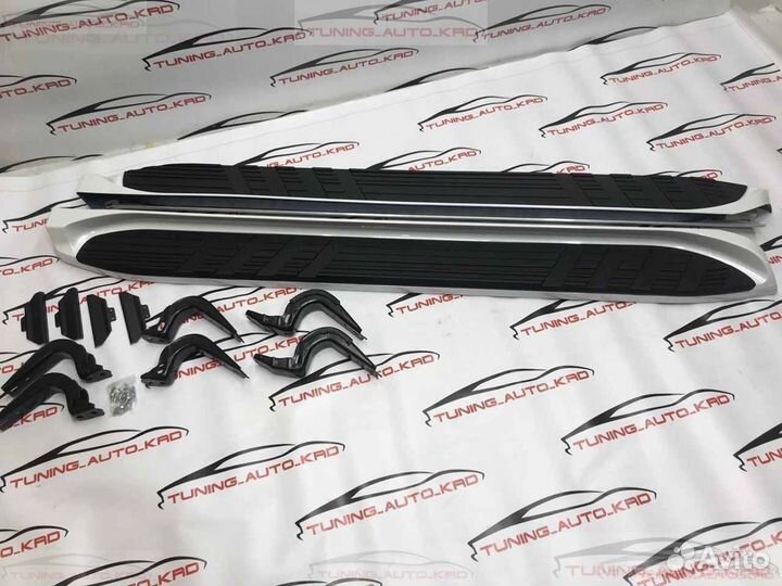 Подножки пороги Toyota Land Cruiser Prado 120 I721