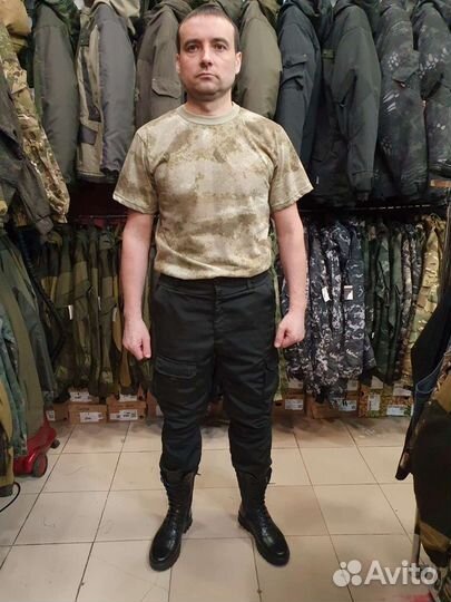 Костюм горка чёрный рипстоп