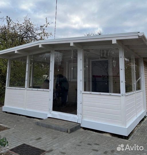 Окна мягкие тонированные