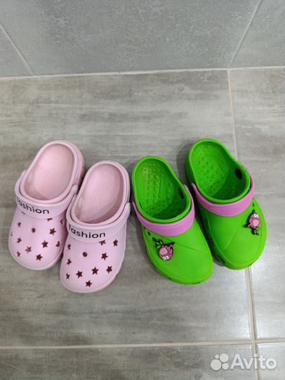 Шлепки для девочки