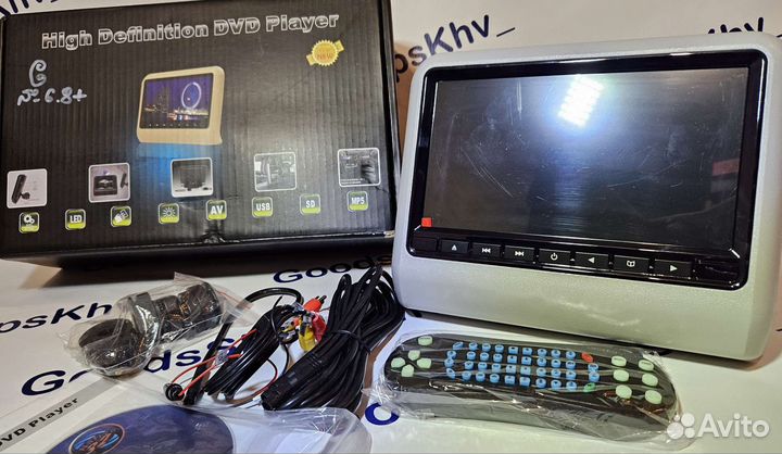 Дополнительный монитор в авто DVD/SD/USB