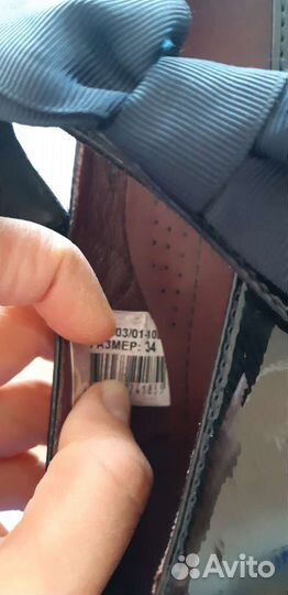 Туфли школьные для девочки 34 размер