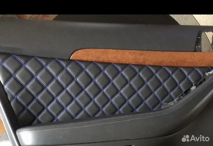 Экокожа стеганная