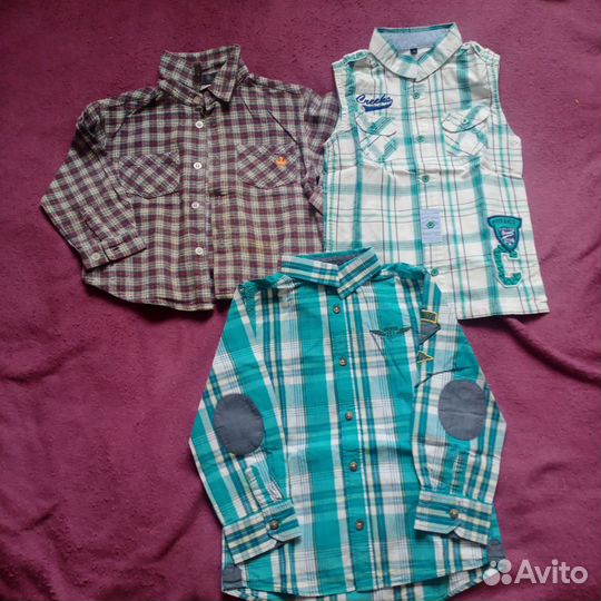 Пакет одежды для мальчика р. 104-110