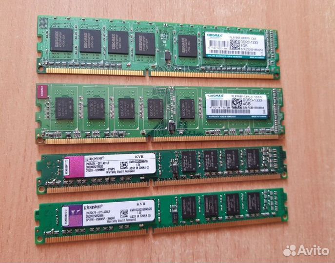 Оперативная память ddr3 4 gb для пк