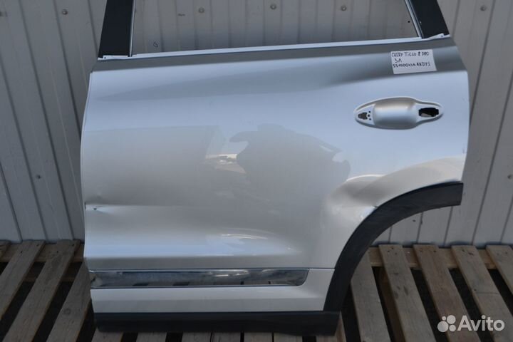 Дверь задняя левая Chery Tiggo 8 PRO 2021-2025 г.в