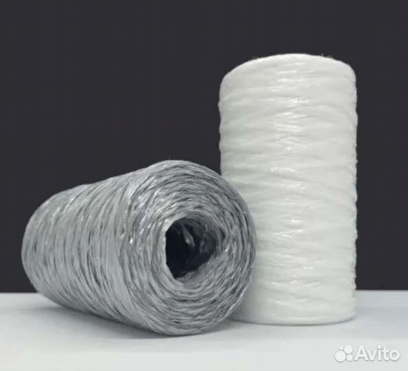 Нить для вязания мочалок