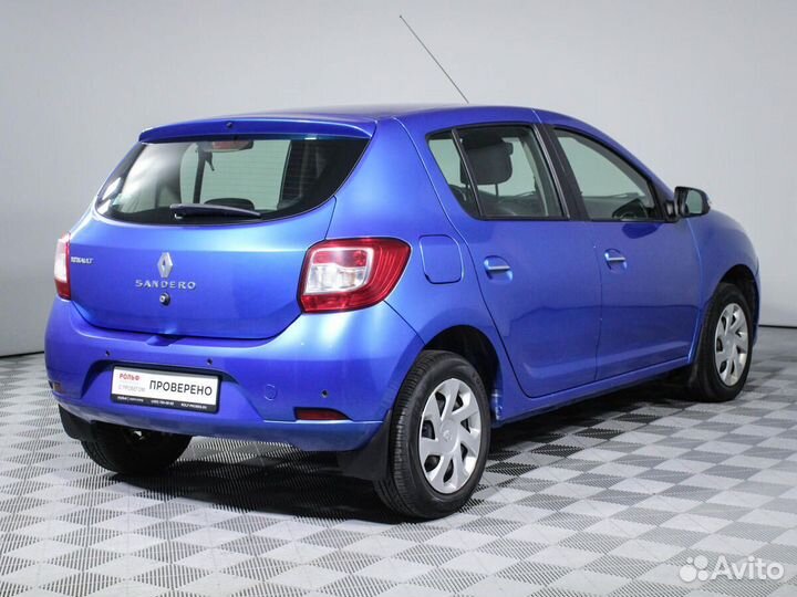 Renault Sandero 1.6 МТ, 2016, 162 084 км