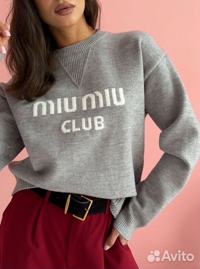 Свитер miu miu