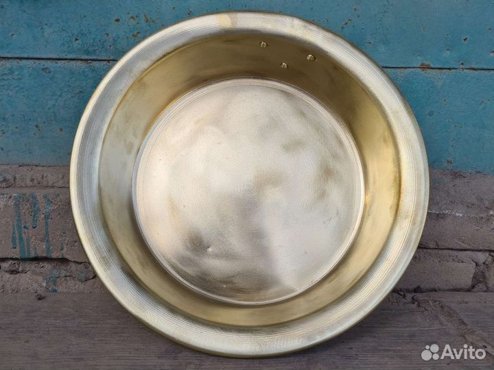 Латунный таз