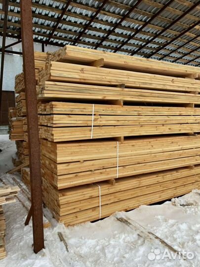 Доска обрезная 25х150х6000мм