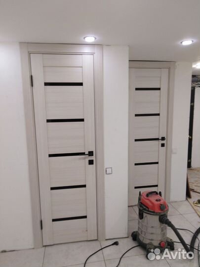 Установка межкомнатных дверей