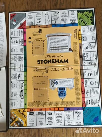 Настольная игра Wheeler-dealer. США, как Монополия