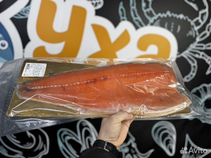 Филе семги слабосоленое